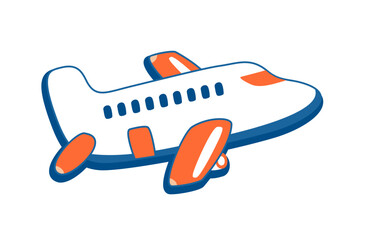 illustration of airplane