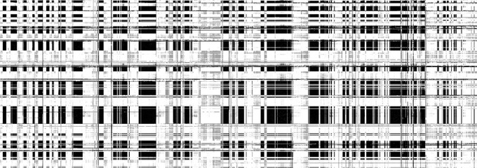 Office block frontage abstract banner in black and white