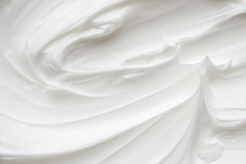 Fototapeta na wymiar White lotion beauty skincare cream texture cosmetic product background