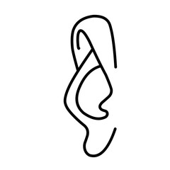 ear vector 