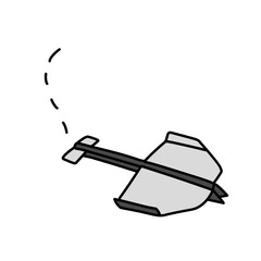 paper plane illustration