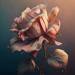 A Guide to Single Rose in Foil - Tips for Choosing and Using (ai generated)
