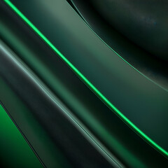 Obraz premium background of green - black and green background - abstract background - Generative AI