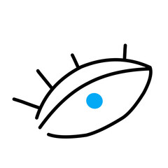 eye vector illustration