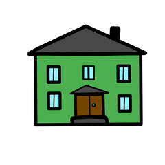 house home illustration vector