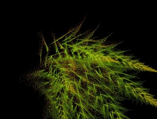 Imaginatory fractal abstract background Image