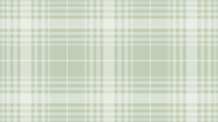 Green and white plaid fabric texture