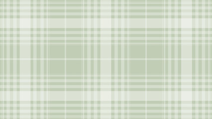 Green and white plaid fabric texture