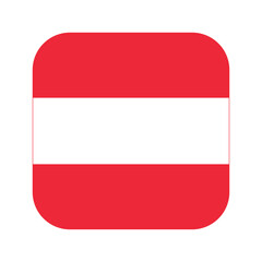 Austria flag simple illustration for independence day or election