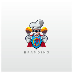 Food Vector Logo Concept Design