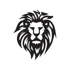 Fototapeta na wymiar lion head mascot