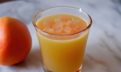 fresh orange juice