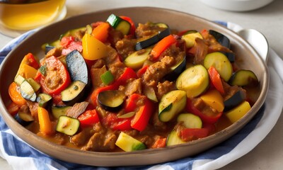stew with vegetables
