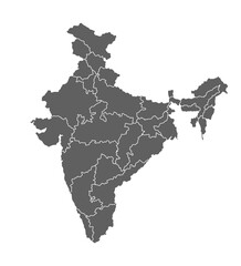Obraz premium Map of India