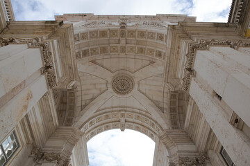 Fototapeta premium Lisboa in the air