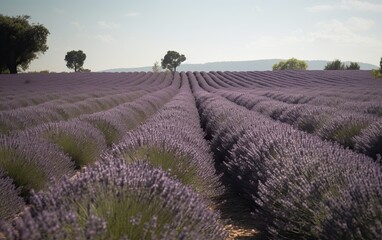 Fototapeta na wymiar lavender fields, provence,ai, photography