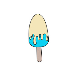 Simple ice cream vector