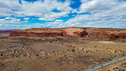 Canyons in Moab, Utah