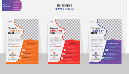 Unique Corporate Flayer Design, Business Flayer Design.