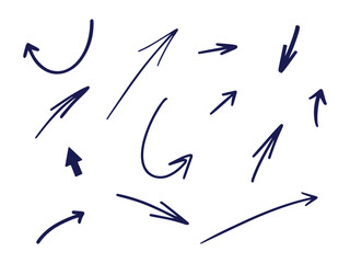 Hand-Drawn Arrow Set