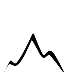 silluet landscape mountain