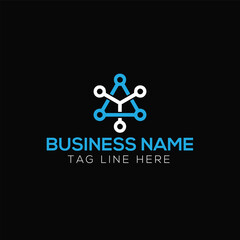 high tech security and technology Logitech cloud logo
