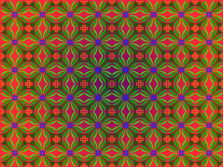 pattern floral leaves on background gradation