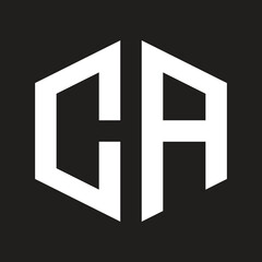 CA Company Logo Design Template
