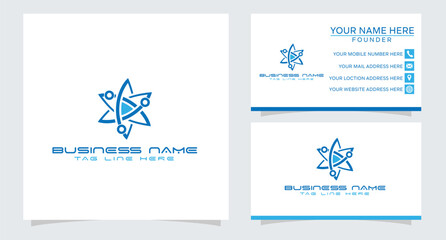 cyber internet online security logo design vector template
