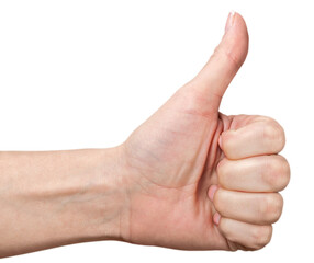 Hand Showing Thumbs Up