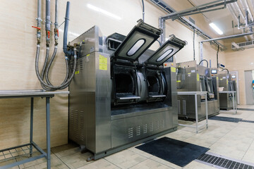 Industrial Washing in public shop, business and laundry