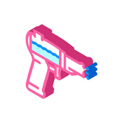 water toy child isometric icon vector illustration