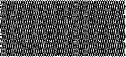 Monochrome texture composed of irregular graphic elements. Distressed uneven grunge background. Abstract vector illustration. Overlay for interesting effect and depth. Isolated on white background.