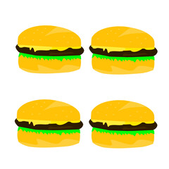 hamburger illustration