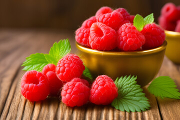 raspberries made with generative ai