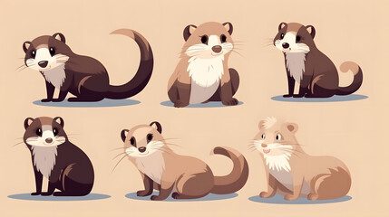 Furry and Playful: Adorable Ferrets That Will Steal Your Heart