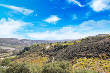 Obraz premium Beautiful view of the Hala Sultan Tekke, in Larnaca on the island of Cyprus