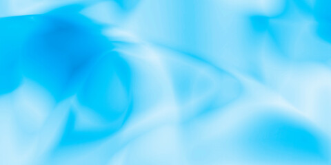 blue abstract blur rainbow gradient background. water blue glowing texture.