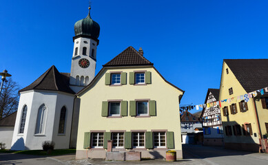 Obraz premium Hecklingen-Kenzingen, Landkreis Emmendingen, Baden Württemberg