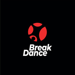 Break Dance logo vector