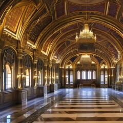 Obraz premium Georgeous palace13, Generative AI