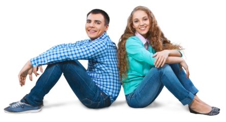 Young Couple Moving House