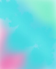 Obraz premium blue azure turquoise watercolor abstract background. Hand drawn texture.