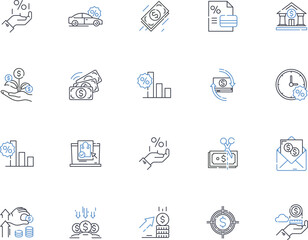 Trades line icons collection. Welding, Carpentry, Plumbing, Roofing, Masonry, Electrician, Painting vector and linear illustration. Carpentry,Plumbing,HVAC outline signs set