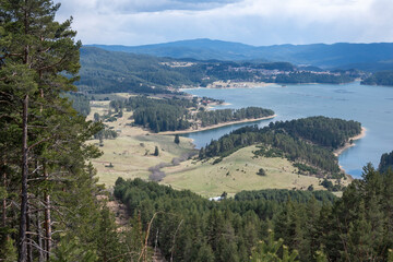 Amazing Landscape of Dospat  Reservoir, Bulgaria