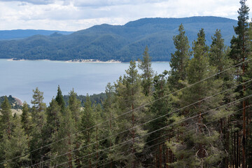 Amazing Landscape of Dospat  Reservoir, Bulgaria