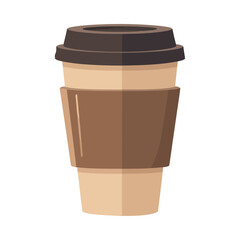 disposable take away coffee cup