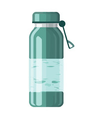 metallic sport bottle equipment