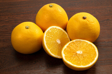 柑橘類のフルーツ、美生柑