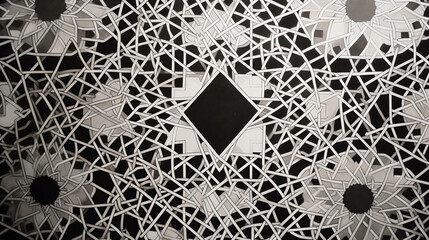 Abstract geometric pattern design 18